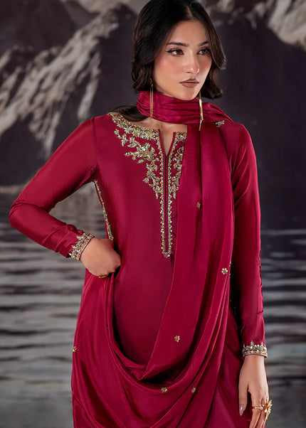 Farrukhzia | Laavni - Burgundy