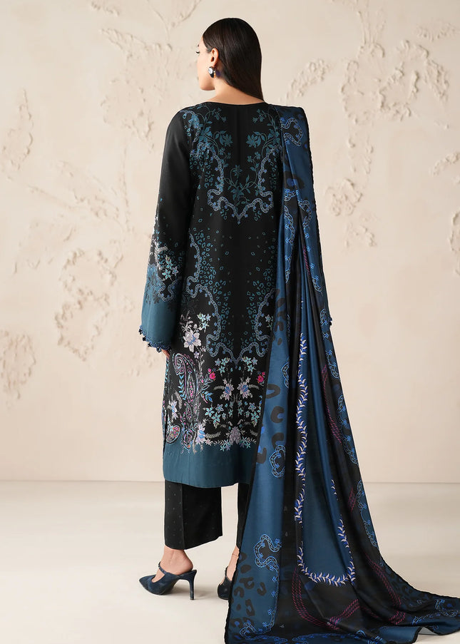 Baroque | Embroidered Viscose Silk UF-4306