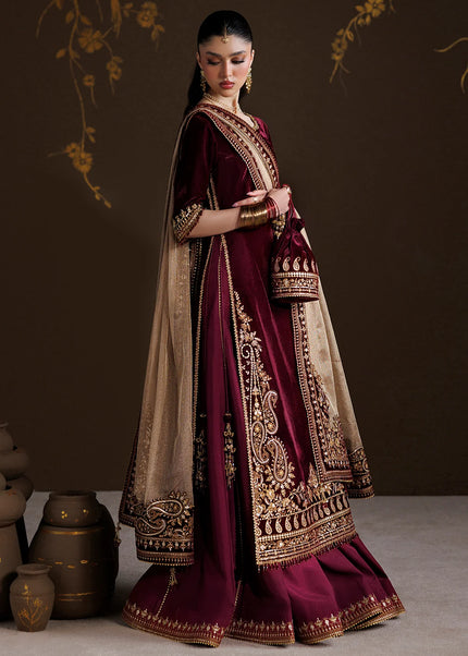 Baroque | Embroidered Velvet UF-4548