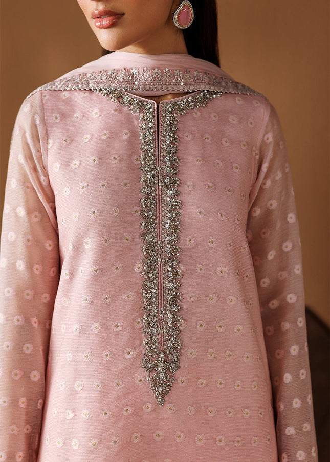 Baroque | Embroidered Cotton Net PR-1286