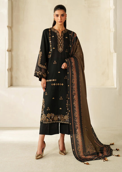Baroque | Embroidered Khaddar UF-4328