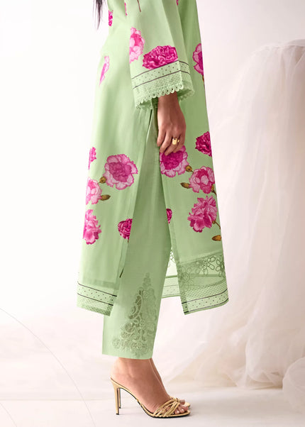 Cotton Printed and Embroidered Pant Syle Suit Series