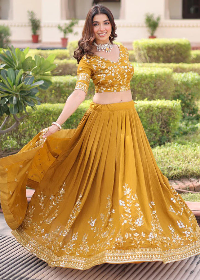 Sequins Embroidered Lehenga choli