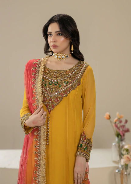 Pure Crinkle Hand Embroidered Z-304