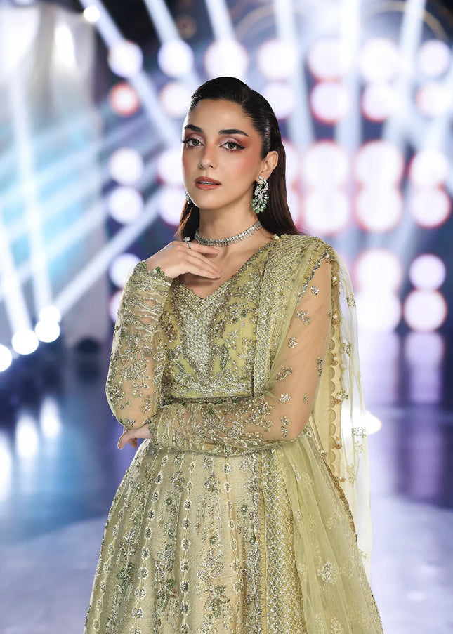 Elaf Premium | Stardom-Formal-Handwork'25 - Mint Majesty