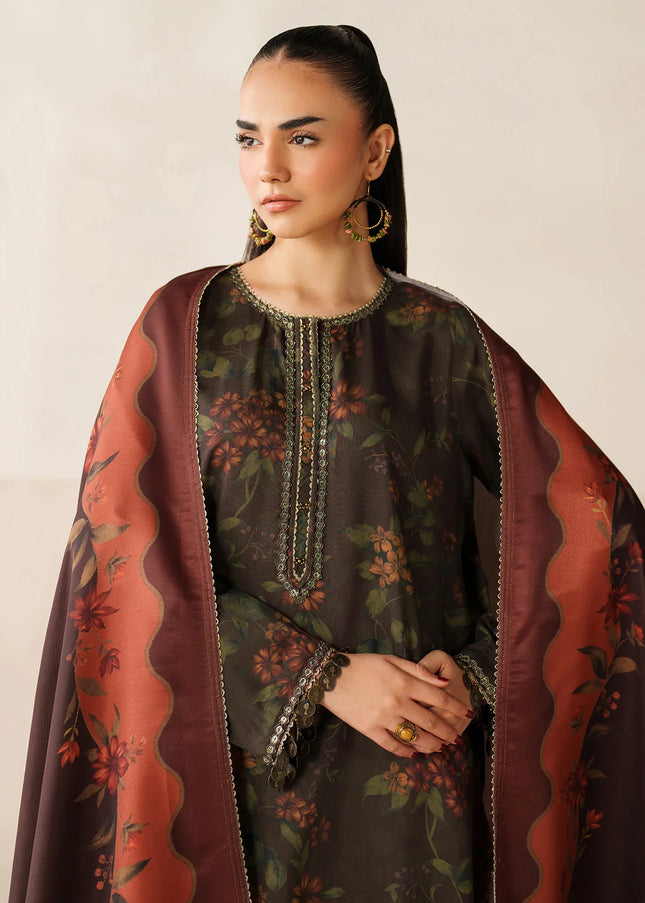Baroque | Embroidered Viscose Silk UF-4279
