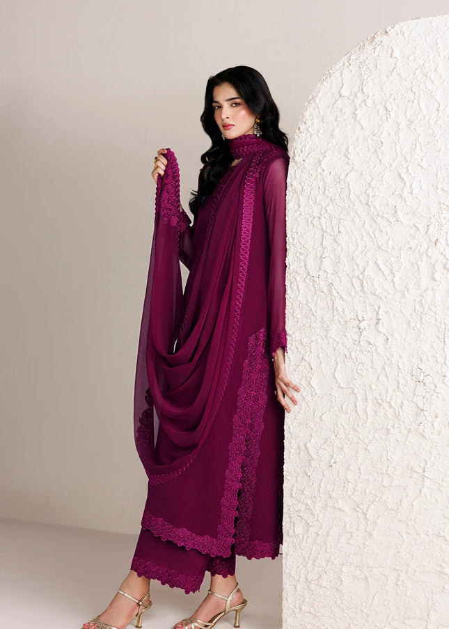 Farasha | Chiffon Essentials '26 - Rouge Divine