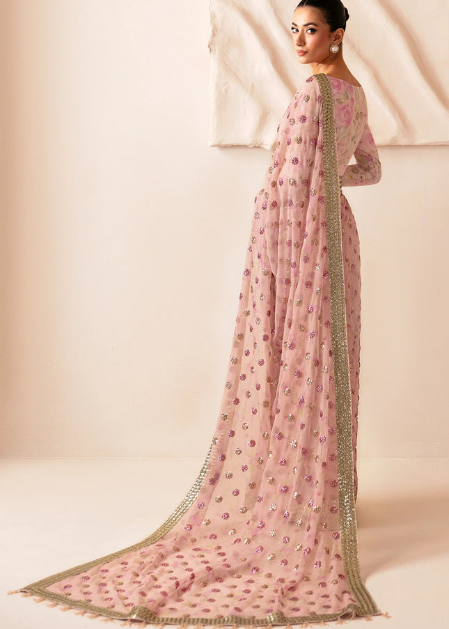 Jazmin | Premium Embroidered Raw Silk UR-7042