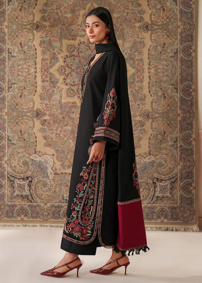 Baroque | Embroidered Khaddar UF-4346