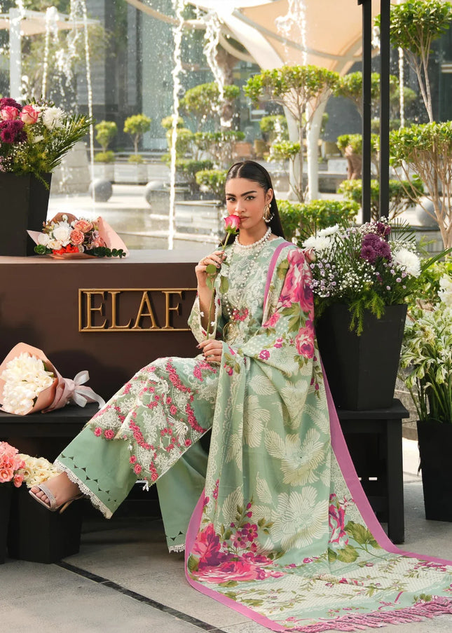 Elaf Premium | Elaf Winter Pashmina Shawl Collection'24 - Passionate Dance
