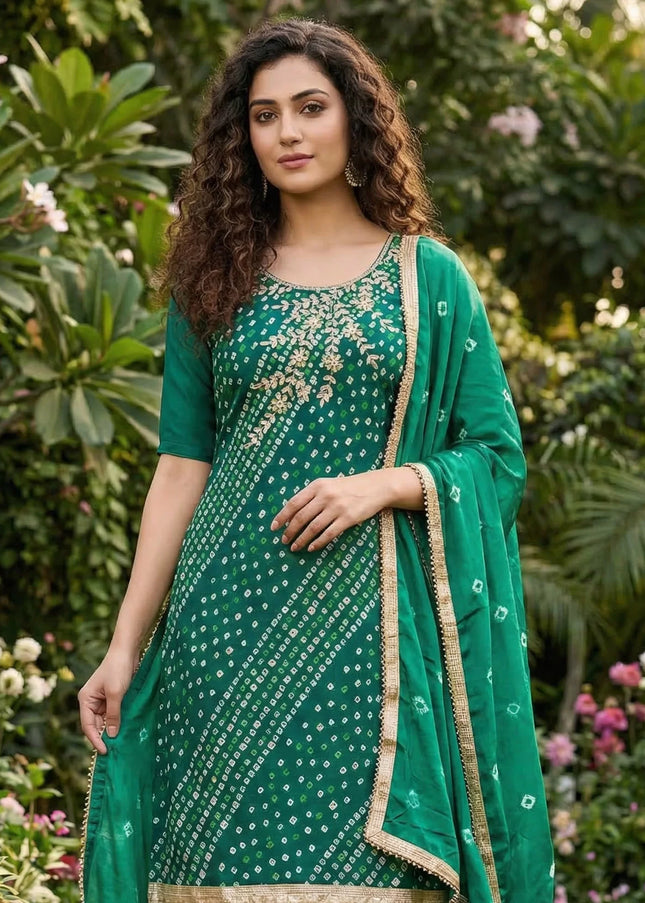 Cotton Printed Punjabi Suit Series