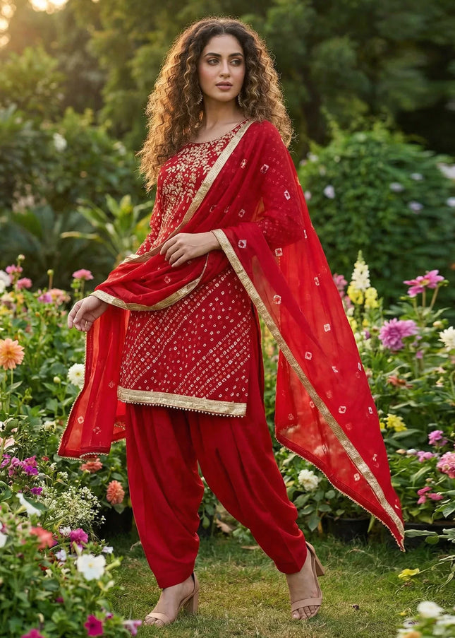 Cotton Printed Punjabi Suit Series