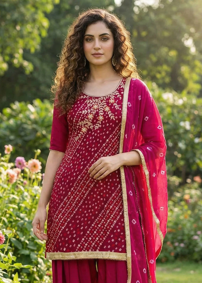 Cotton Printed Punjabi Suit Series