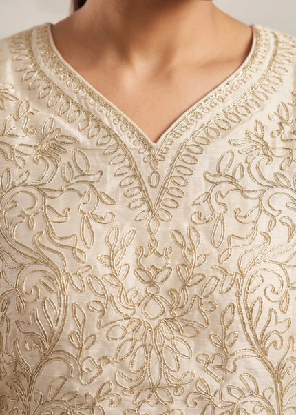 Chinnon Embroidered Sharara Suit Series