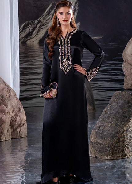 Farrukhzia | Laavni - Elegant Black