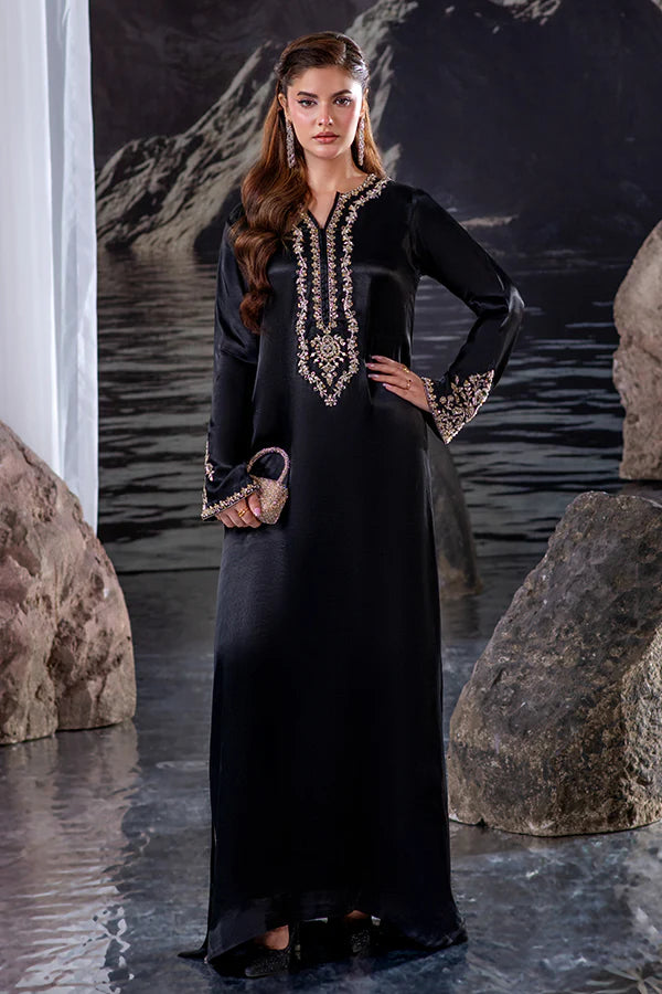 Farrukhzia | Laavni - Elegant Black