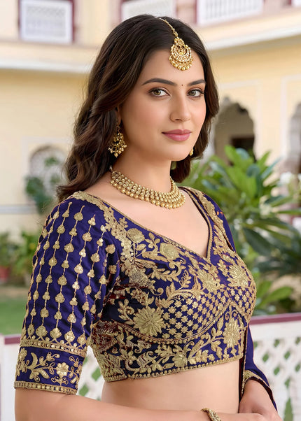 Silk Embroidered Lehenga Choli Series