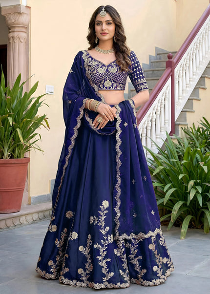 Silk Embroidered Lehenga Choli Series