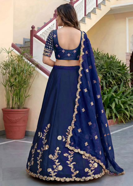 Silk Embroidered Lehenga Choli Series