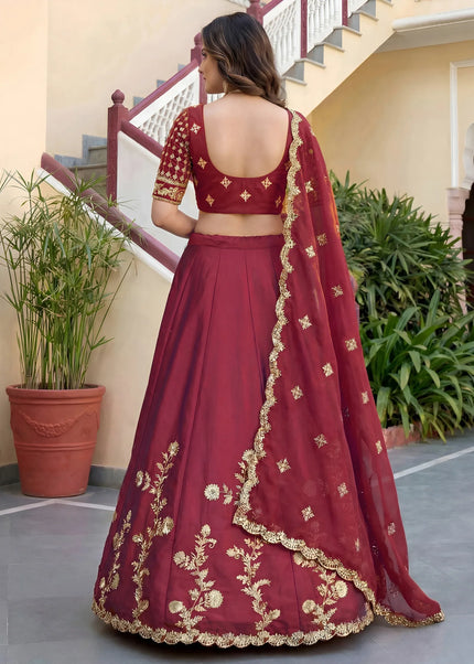 Silk Embroidered Lehenga Choli Series