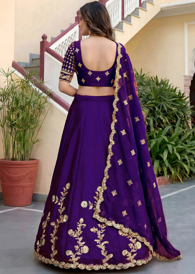 Silk Embroidered Lehenga Choli Series