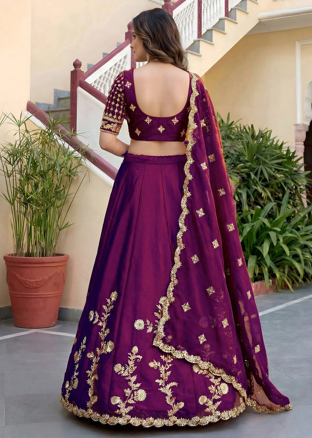 Silk Embroidered Lehenga Choli Series