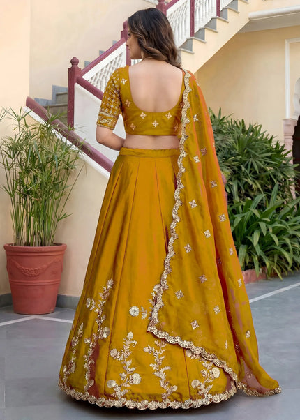 Silk Embroidered Lehenga Choli Series