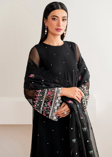 Baroque | Embroidered Chiffon UF-682