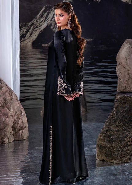 Farrukhzia | Laavni - Elegant Black