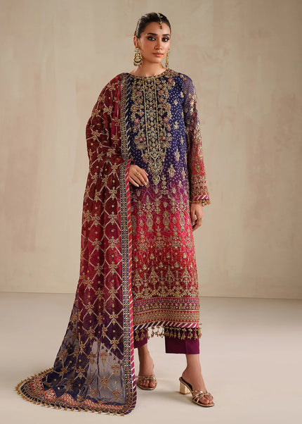 Baroque | Embroidered Chiffon UF-4369