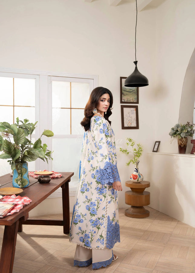 Karma | Gul Mahar - Bluebell Ivory