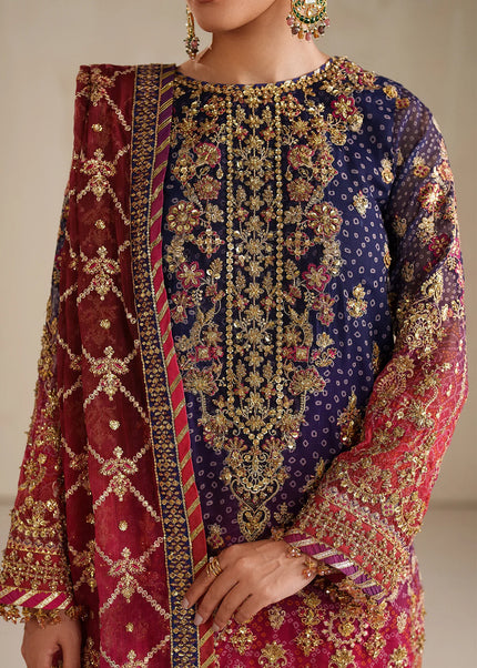 Baroque | Embroidered Chiffon UF-4369