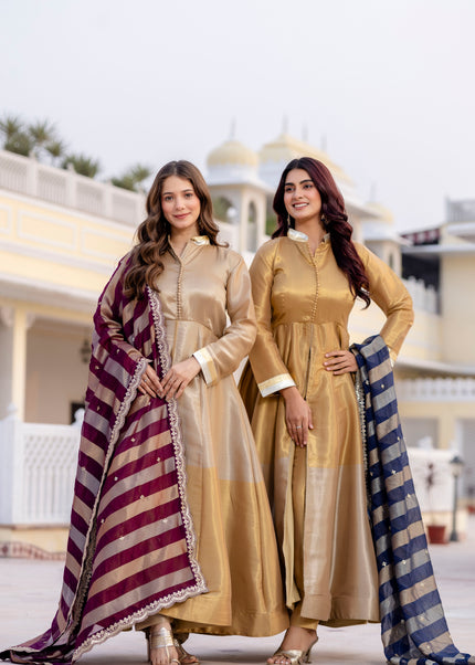 Viscose Embroidered Pant Style Anarkali Series