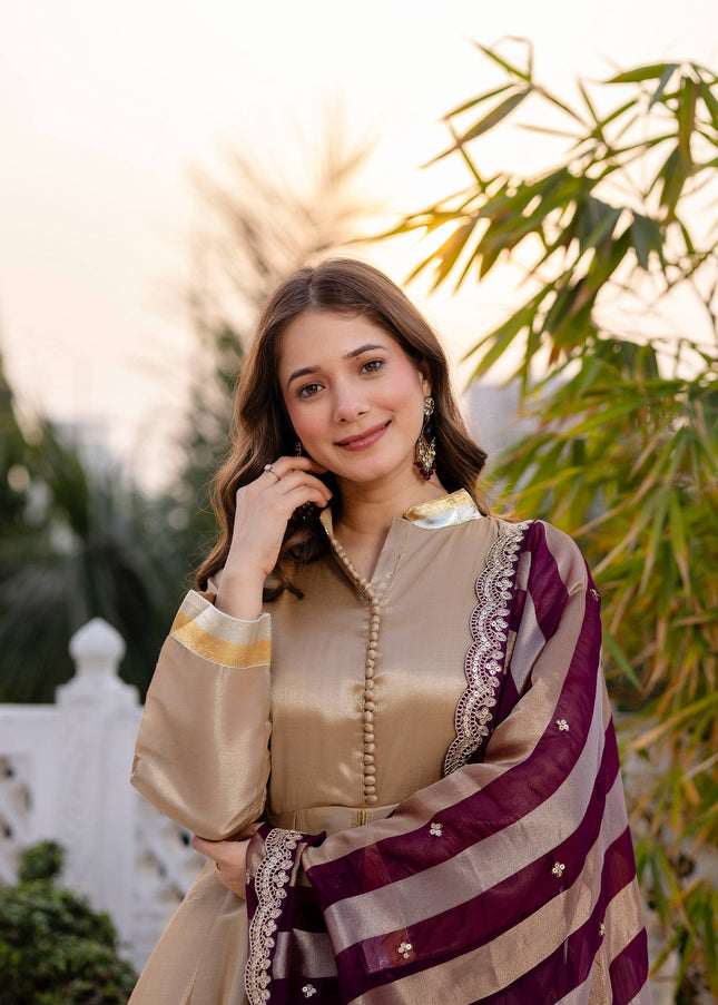 Viscose Embroidered Pant Style Anarkali Series