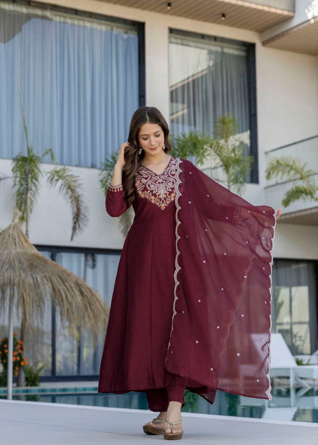 Chinnon Embroidered Anarkali Series