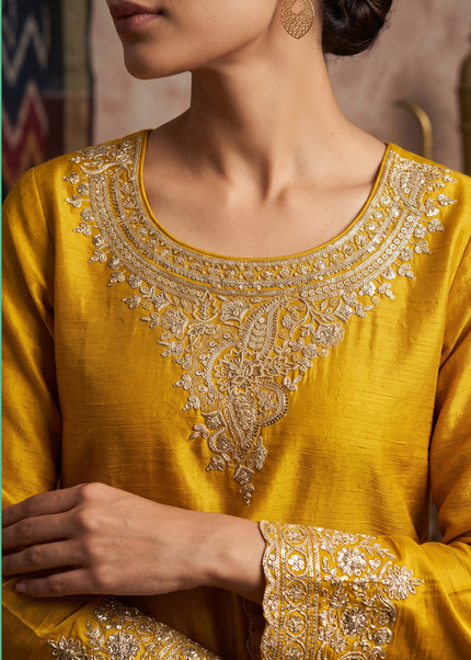 Chinnon Embroidered Sharara Suit Series