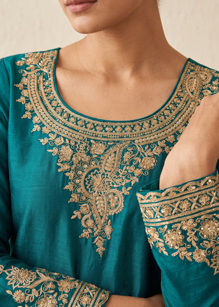 Chinnon Embroidered Sharara Suit Series