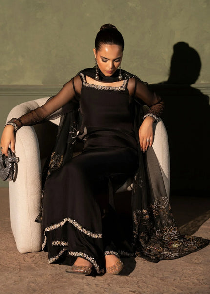 Muntaha | Layl Luxury Edit - Syah