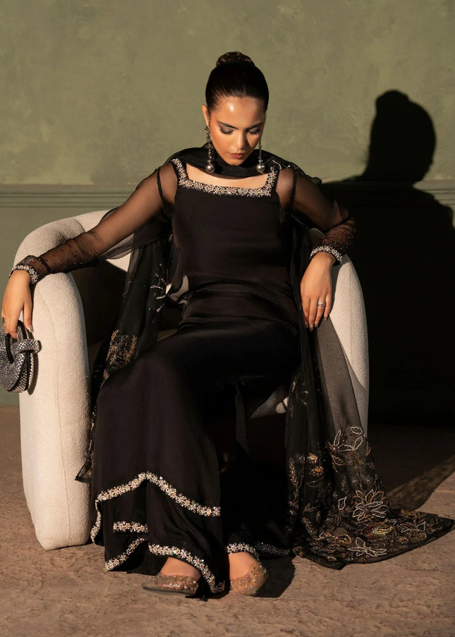 Muntaha | Layl Luxury Edit - Syah