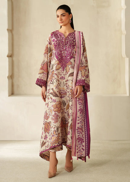 Baroque | Embroidered Khaddar UF-4329