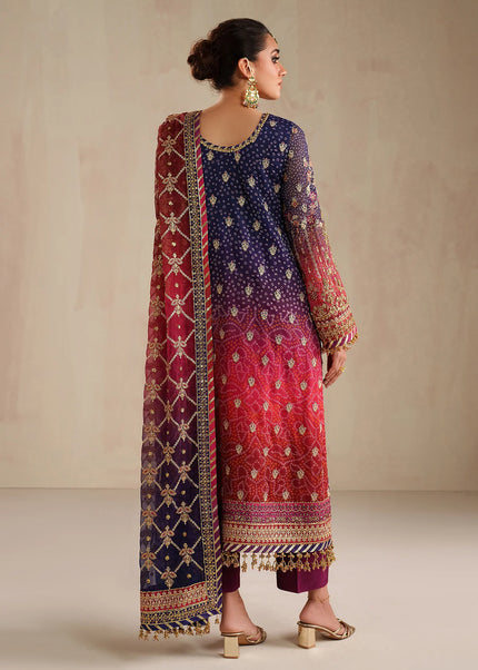 Baroque | Embroidered Chiffon UF-4369