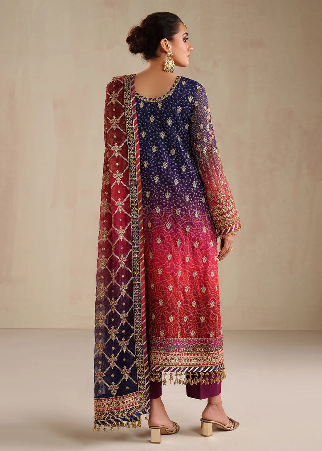 Baroque | Embroidered Chiffon UF-4369
