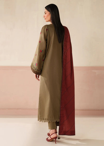 Baroque | Embroidered Khaddar PR-1236