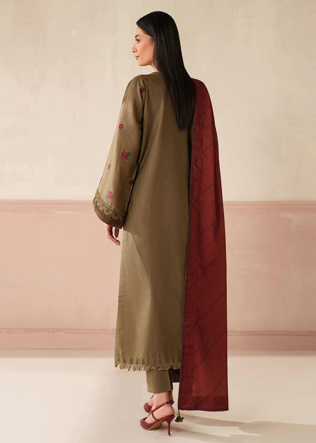 Baroque | Embroidered Khaddar PR-1236