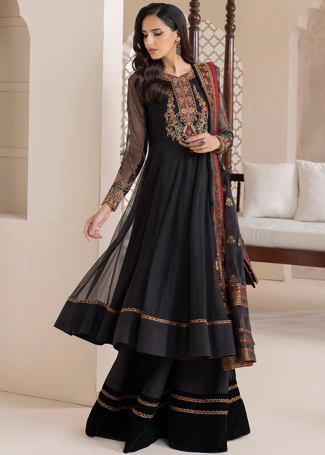 Baroque | Embroidered Chiffon UF-417