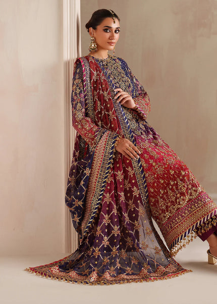 Baroque | Embroidered Chiffon UF-4369