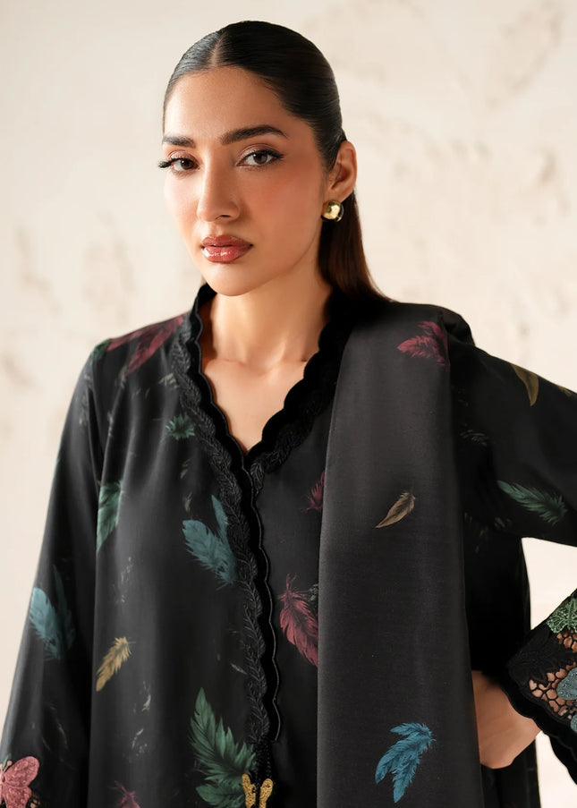 Baroque | Embroidered Viscose Silk UF-4308