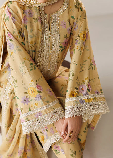 Baroque | Embroidered Printed Lawn UF-4416
