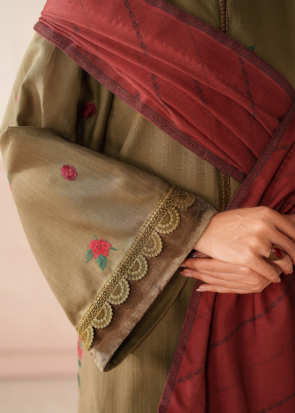 Baroque | Embroidered Khaddar PR-1236