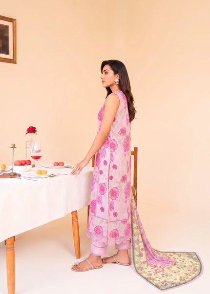 Faiza Faisal | Fnf Prints 2 - Fuchsia Pink
